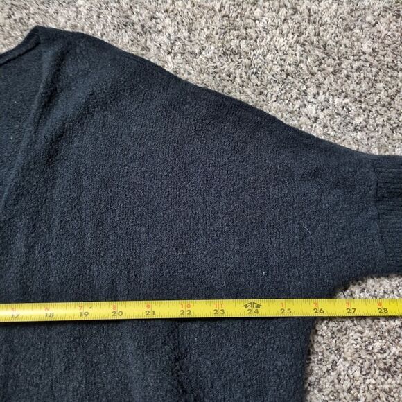 Goodthreads Women's S Small Relaxed Fit Cardigan Sweater Black Open - Picture 5 of 8